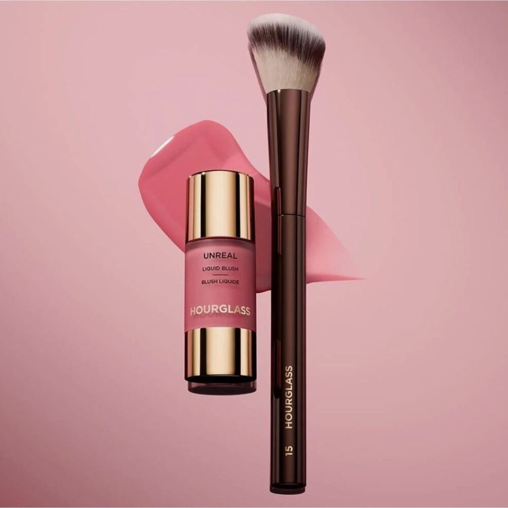 HOURGLASS LIQUID BLUSH VISION & BLUSH BRUSH SET NIB $86